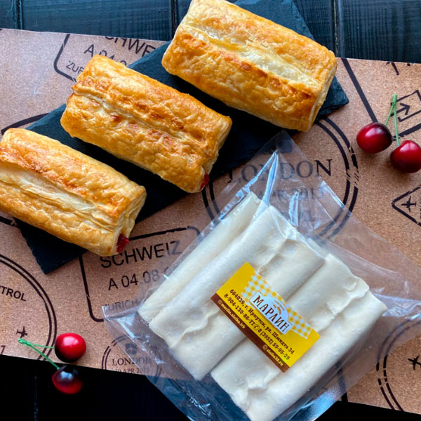 Фото Слойка Дуэт с вишней