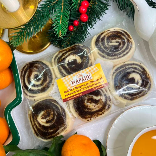 Фото Улитка с маком