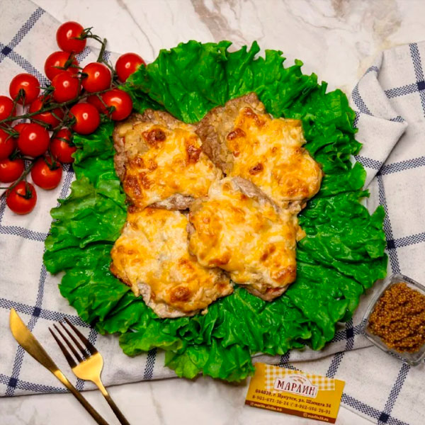 Фото Мясо "По-французски"