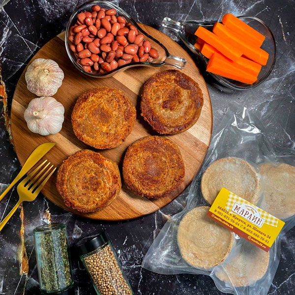 Фото Котлеты из красной фасоли