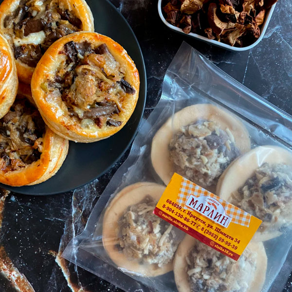 Фото Волованы с грибами