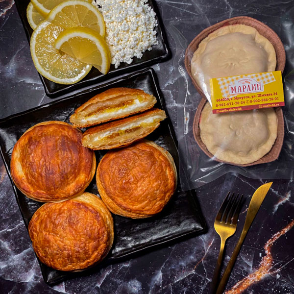 Фото Твой пирог с творогом и лимоном