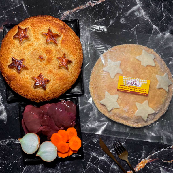 Фото Кулебяка с потрошками