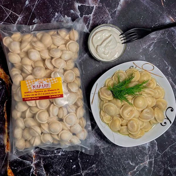 Фото Пельмени с курицей и говядиной "Мини"