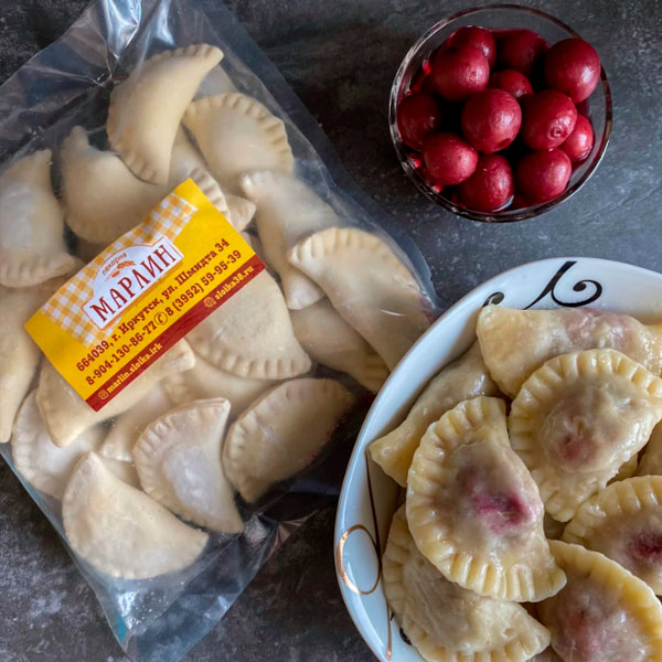 Фото Вареники с вишней