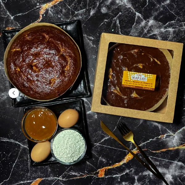 Фото Кекс карамельный